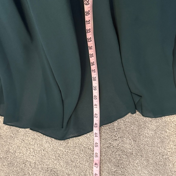 Elegant Green Halter Gown - Picture 7 of 10